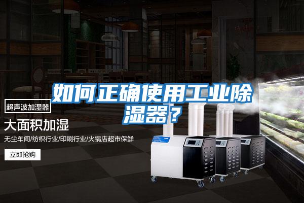 如何正確使用工業(yè)除濕器？