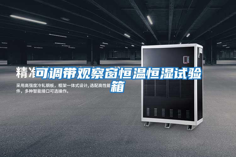 可調帶觀(guān)察窗恒溫恒濕試驗箱