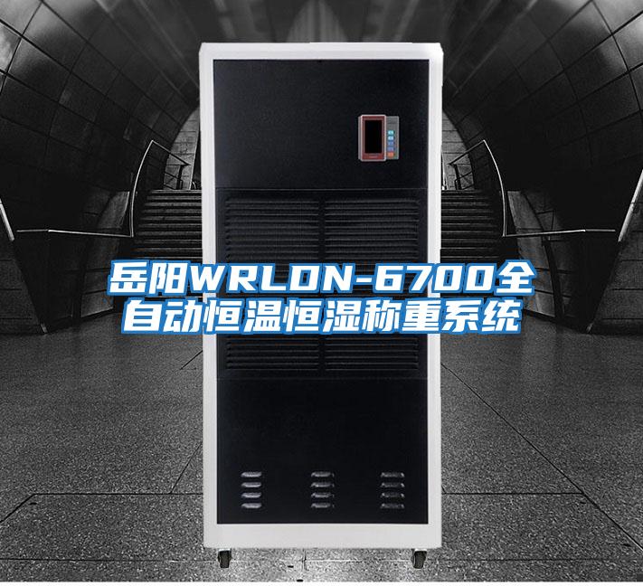 岳陽(yáng)WRLDN-6700全自動(dòng)恒溫恒濕稱(chēng)重系統