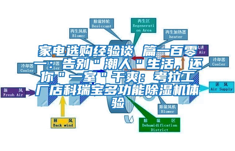 家電選購經(jīng)驗談 篇一百零一：告別＂潮人＂生活，還你＂一室＂干爽：考拉工廠(chǎng)店科瑞寶多功能除濕機體驗