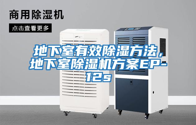 地下室有效除濕方法，地下室除濕機方案EP-12s
