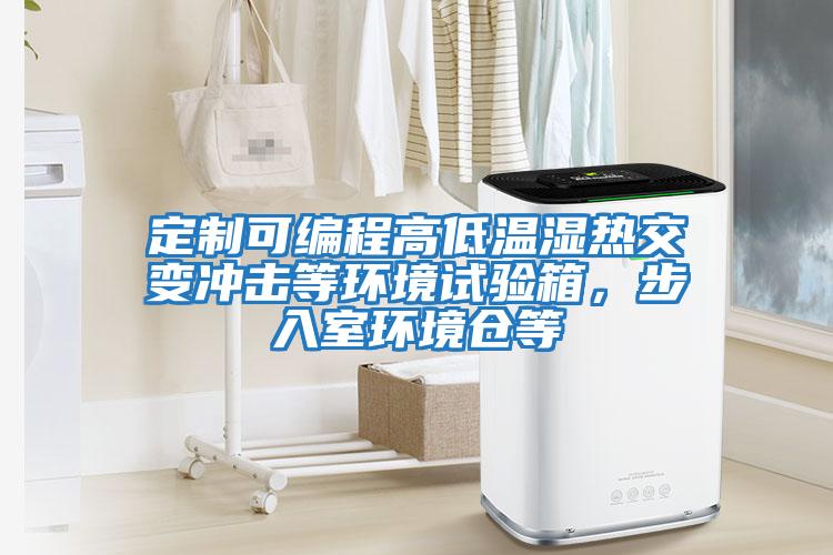 定制可編程高低溫濕熱交變沖擊等環(huán)境試驗箱，步入室環(huán)境倉等