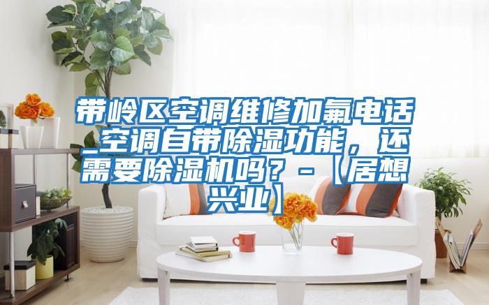 帶嶺區空調維修加氟電話(huà)_空調自帶除濕功能，還需要除濕機嗎？-【居想興業(yè)】