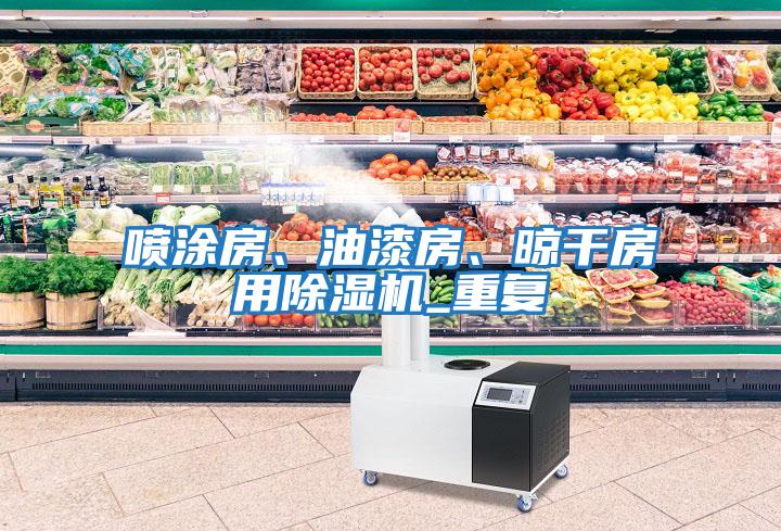 噴涂房、油漆房、晾干房用除濕機_重復