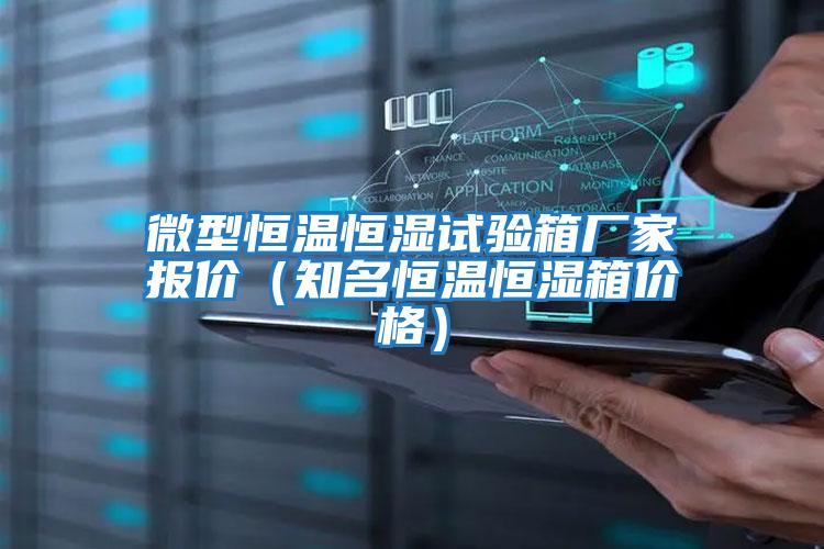 微型恒溫恒濕試驗箱廠(chǎng)家報價(jià)（知名恒溫恒濕箱價(jià)格）