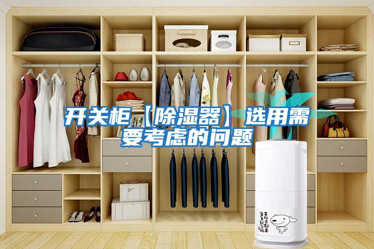 開(kāi)關(guān)柜【除濕器】選用需要考慮的問(wèn)題
