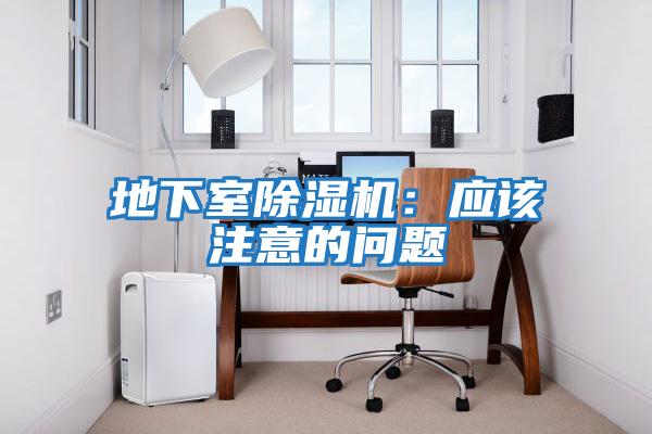 地下室除濕機：應該注意的問(wèn)題