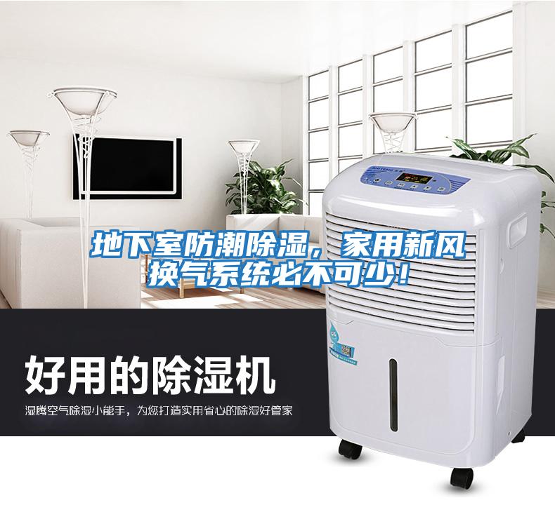 地下室防潮除濕，家用新風(fēng)換氣系統必不可少！