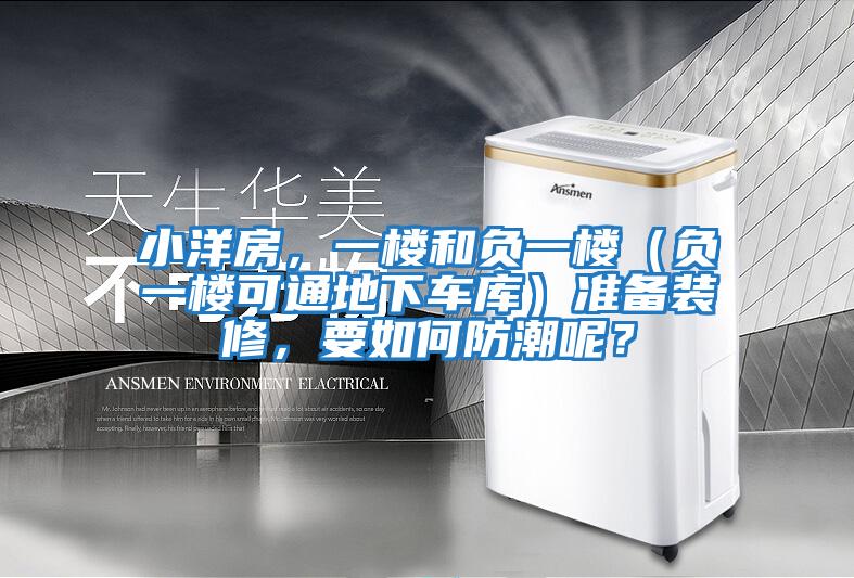 小洋房，一樓和負一樓（負一樓可通地下車(chē)庫）準備裝修，要如何防潮呢？