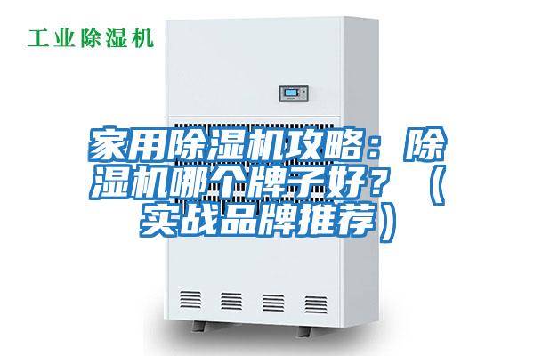家用除濕機攻略：除濕機哪個(gè)牌子好？（實(shí)戰品牌推薦）