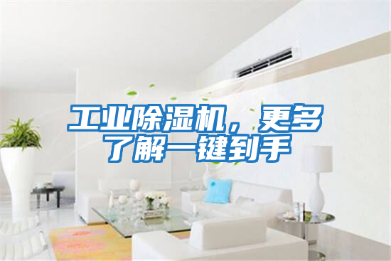 工業(yè)除濕機，更多了解一鍵到手