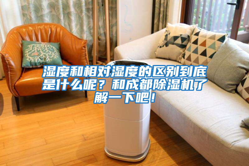 濕度和相對濕度的區別到底是什么呢？和成都除濕機了解一下吧！