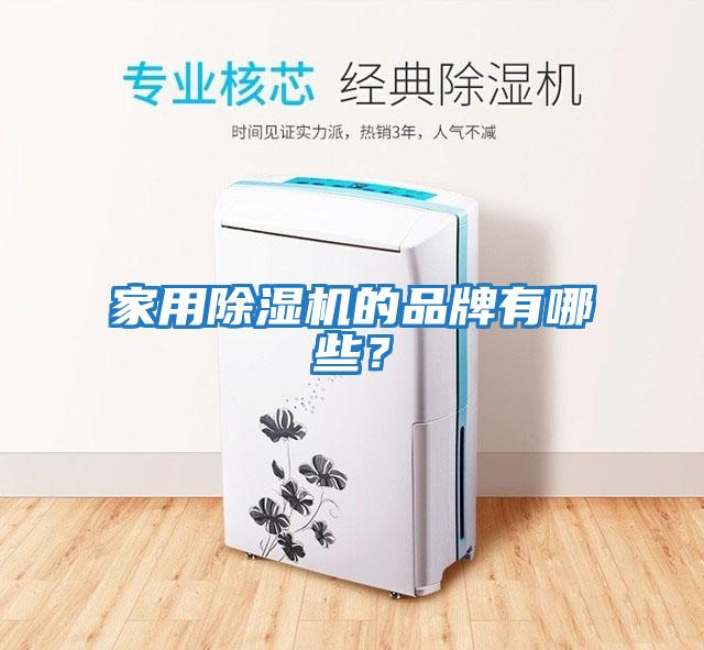 家用除濕機的品牌有哪些？