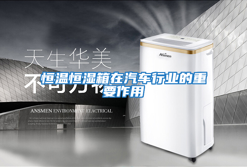恒溫恒濕箱在汽車(chē)行業(yè)的重要作用