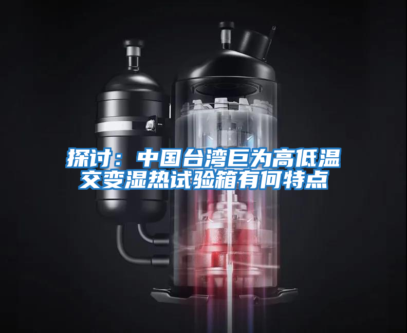 探討：中國臺灣巨為高低溫交變濕熱試驗箱有何特點(diǎn)