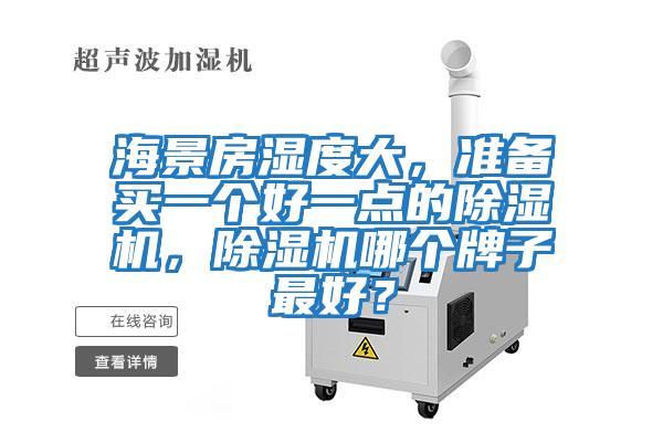 海景房濕度大，準備買(mǎi)一個(gè)好一點(diǎn)的除濕機，除濕機哪個(gè)牌子最好？
