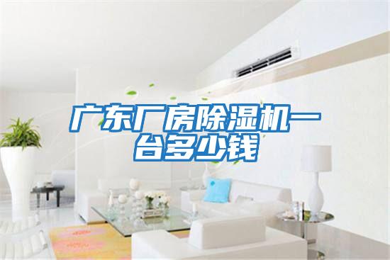 廣東廠(chǎng)房除濕機一臺多少錢(qián)