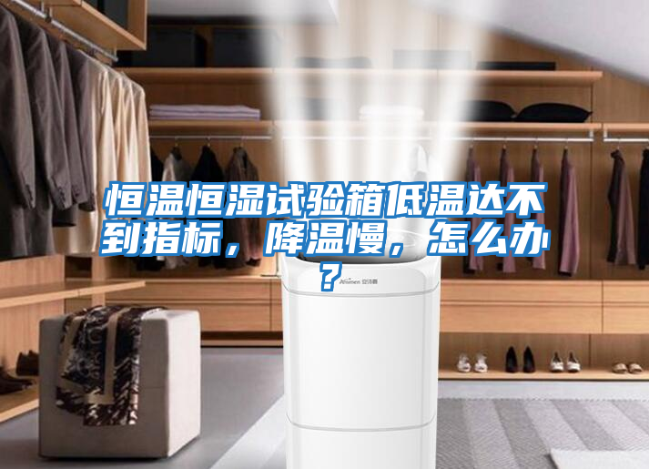 恒溫恒濕試驗箱低溫達不到指標，降溫慢，怎么辦？