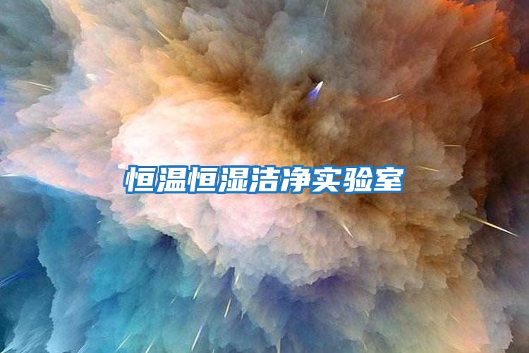恒溫恒濕潔凈實(shí)驗室
