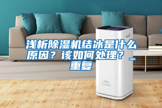 淺析除濕機結冰是什么原因？該如何處理？_重復