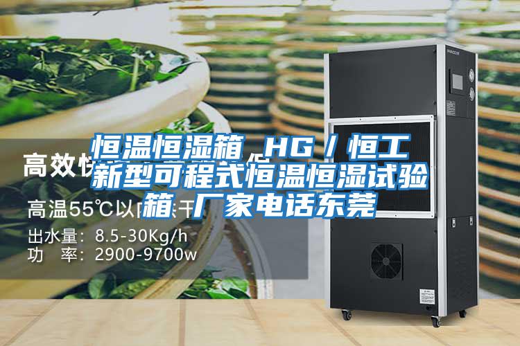 恒溫恒濕箱 HG／恒工 新型可程式恒溫恒濕試驗箱 廠(chǎng)家電話(huà)東莞