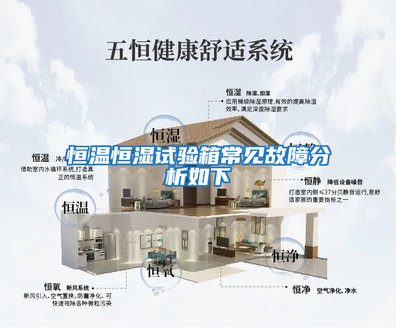 恒溫恒濕試驗箱常見(jiàn)故障分析如下