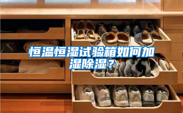 恒溫恒濕試驗箱如何加濕除濕？