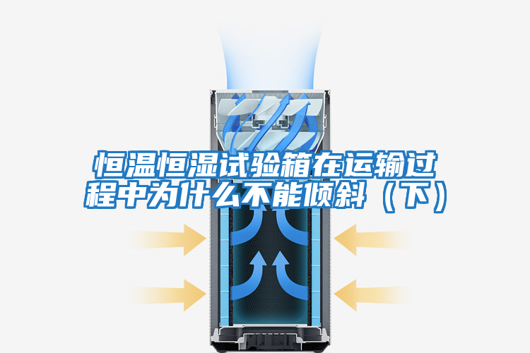 恒溫恒濕試驗箱在運輸過(guò)程中為什么不能傾斜（下）
