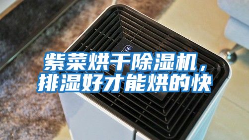 紫菜烘干除濕機，排濕好才能烘的快