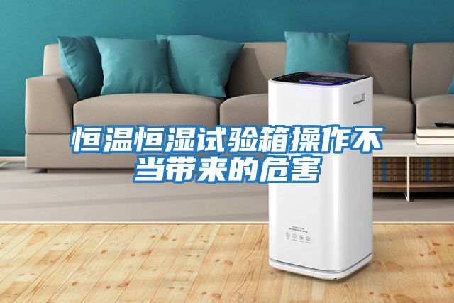 恒溫恒濕試驗箱操作不當帶來(lái)的危害