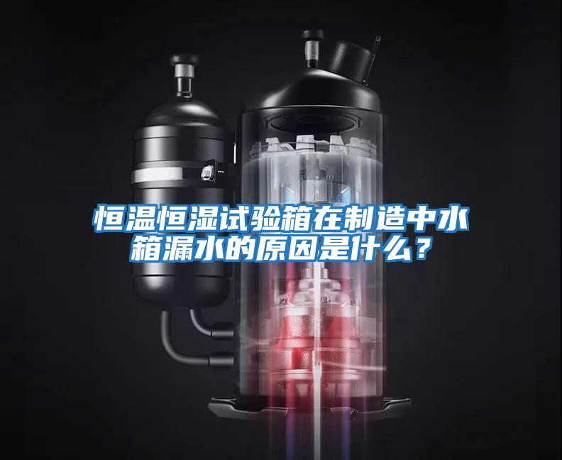 恒溫恒濕試驗箱在制造中水箱漏水的原因是什么？