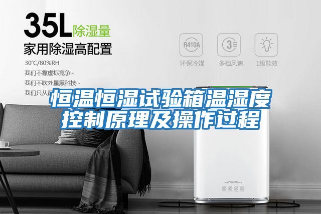 恒溫恒濕試驗箱溫濕度控制原理及操作過(guò)程