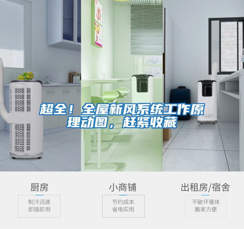 超全！全屋新風(fēng)系統工作原理動(dòng)圖，趕緊收藏