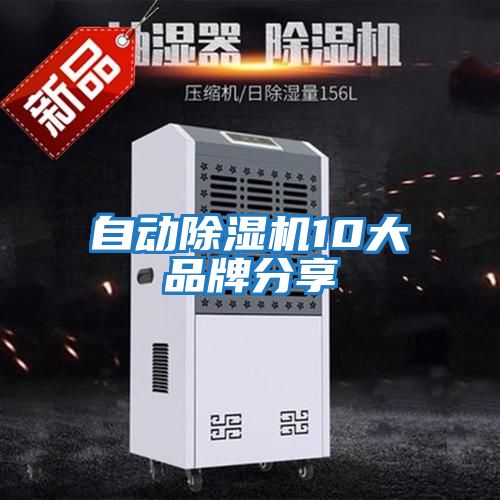 自動(dòng)除濕機10大品牌分享