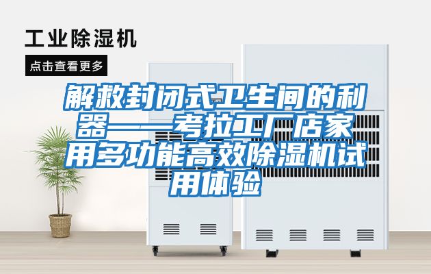 解救封閉式衛生間的利器——考拉工廠(chǎng)店家用多功能高效除濕機試用體驗