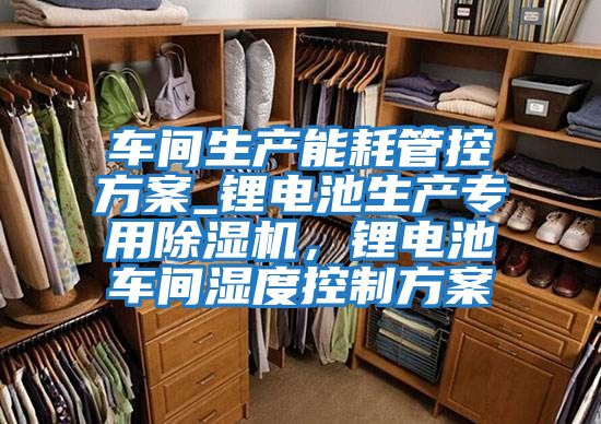 車(chē)間生產(chǎn)能耗管控方案_鋰電池生產(chǎn)專(zhuān)用除濕機，鋰電池車(chē)間濕度控制方案