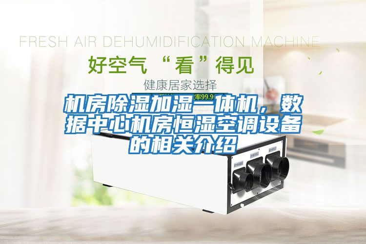 機房除濕加濕一體機，數據中心機房恒濕空調設備的相關(guān)介紹