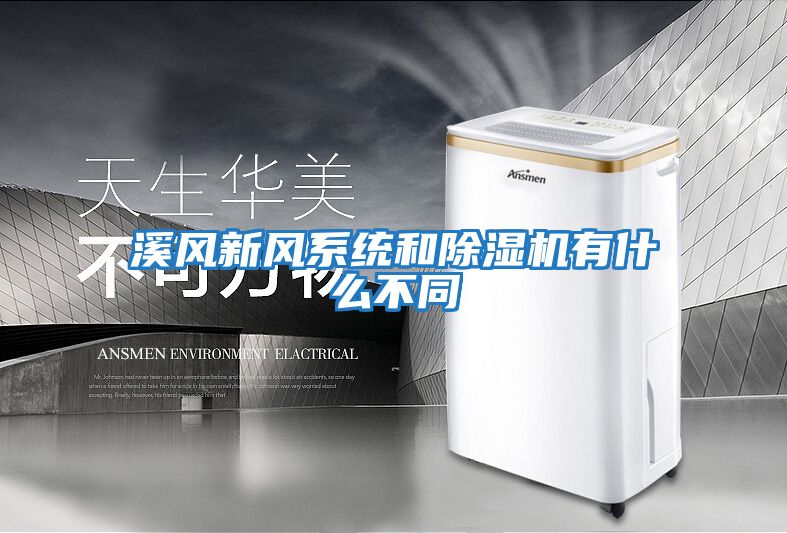 溪風(fēng)新風(fēng)系統和除濕機有什么不同