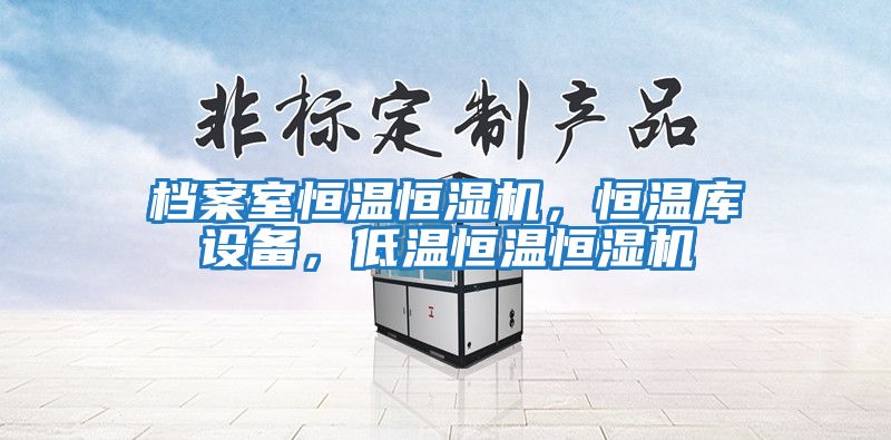 檔案室恒溫恒濕機，恒溫庫設備，低溫恒溫恒濕機