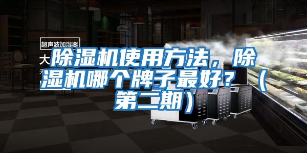 除濕機使用方法，除濕機哪個(gè)牌子最好？（第二期）