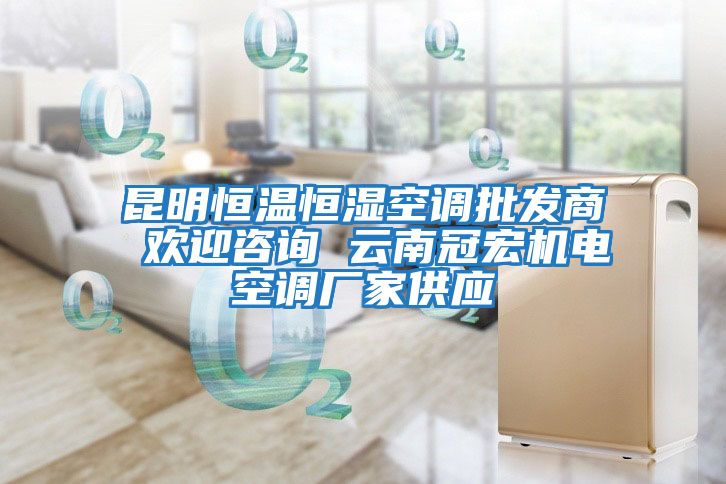 昆明恒溫恒濕空調批發(fā)商 歡迎咨詢(xún) 云南冠宏機電空調廠(chǎng)家供應
