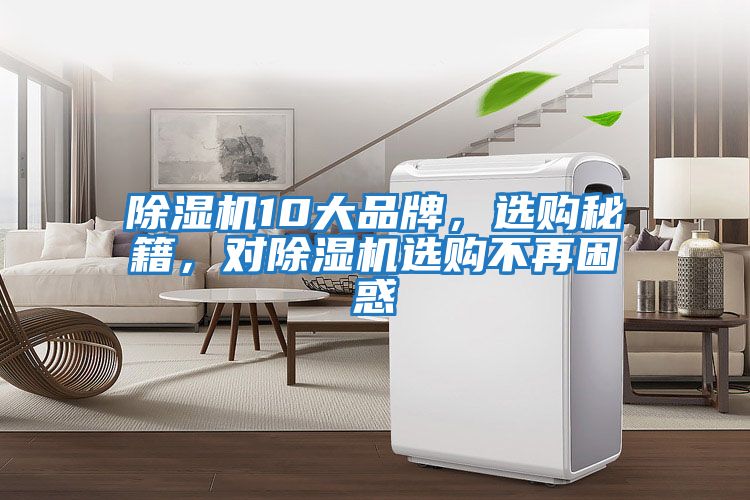 除濕機10大品牌，選購秘籍，對除濕機選購不再困惑