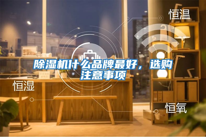 除濕機什么品牌最好，選購注意事項
