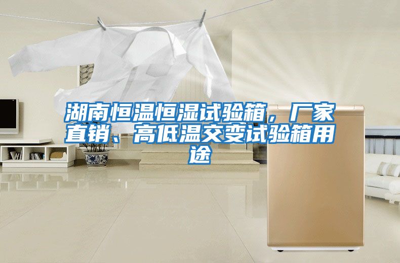 湖南恒溫恒濕試驗箱，廠(chǎng)家直銷(xiāo)、高低溫交變試驗箱用途
