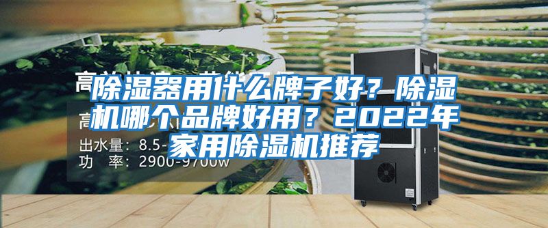 除濕器用什么牌子好？除濕機哪個(gè)品牌好用？2022年家用除濕機推薦