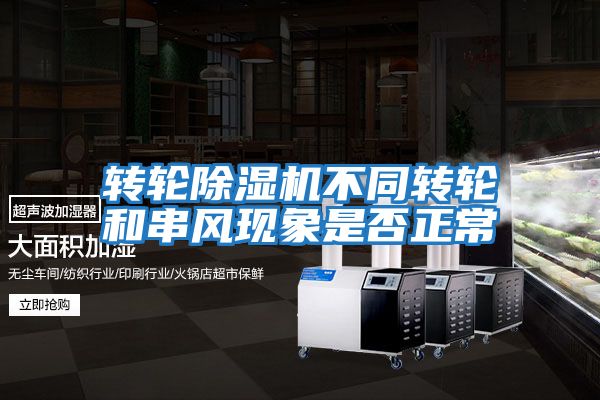 轉輪除濕機不同轉輪和串風(fēng)現象是否正常