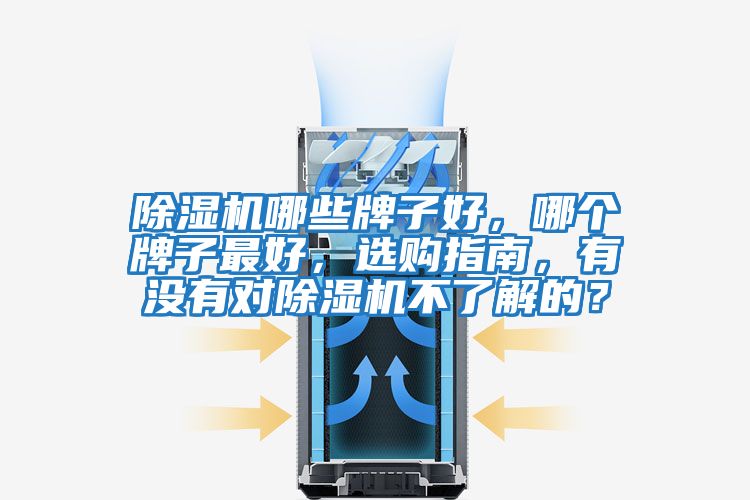 除濕機哪些牌子好，哪個(gè)牌子最好，選購指南，有沒(méi)有對除濕機不了解的？