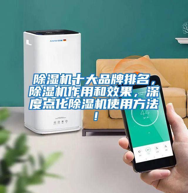 除濕機十大品牌排名，除濕機作用和效果，深度點(diǎn)化除濕機使用方法！