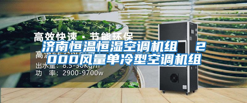 濟南恒溫恒濕空調機組  2000風(fēng)量單冷型空調機組