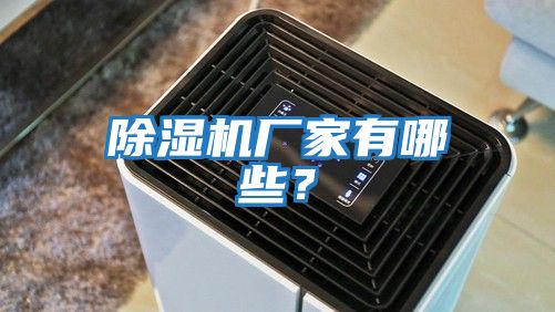 除濕機廠(chǎng)家有哪些？